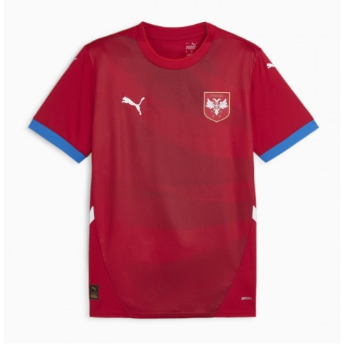 Servië Voetbalshirt Thuis EK 2024 Servië Voetbalshirt Thuis EK 2024
